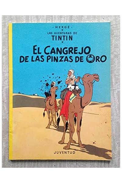 Las Aventuras De Tintin El cangrejo de las pinzas de oro